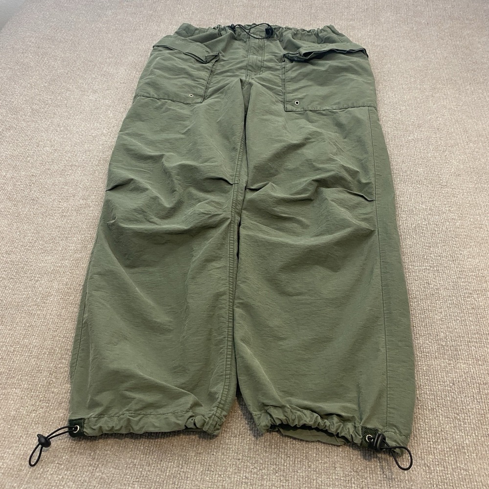 Vintage Levi's Parachute Pants Medium Baggy Skate Paratrooper Medium 32 Army - Picture 1 of 14